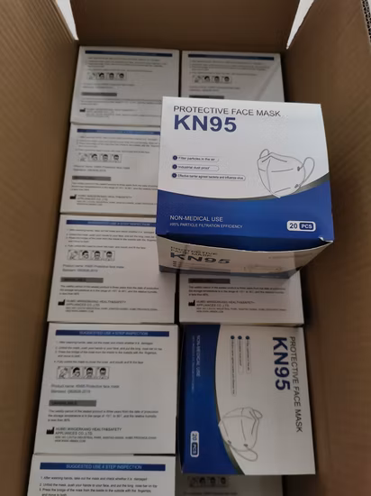 Оптовая продажа CE FDA Standard KN95 N95 FFP2 FFP3 Маски для лица Модные нетканые одноразовые медицинские принадлежности Хирургическая маска для лица от пыли 3-слойная 4-слойная защитная маска для лица